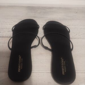 Project cloud women flip eco leather Anti slip size 10